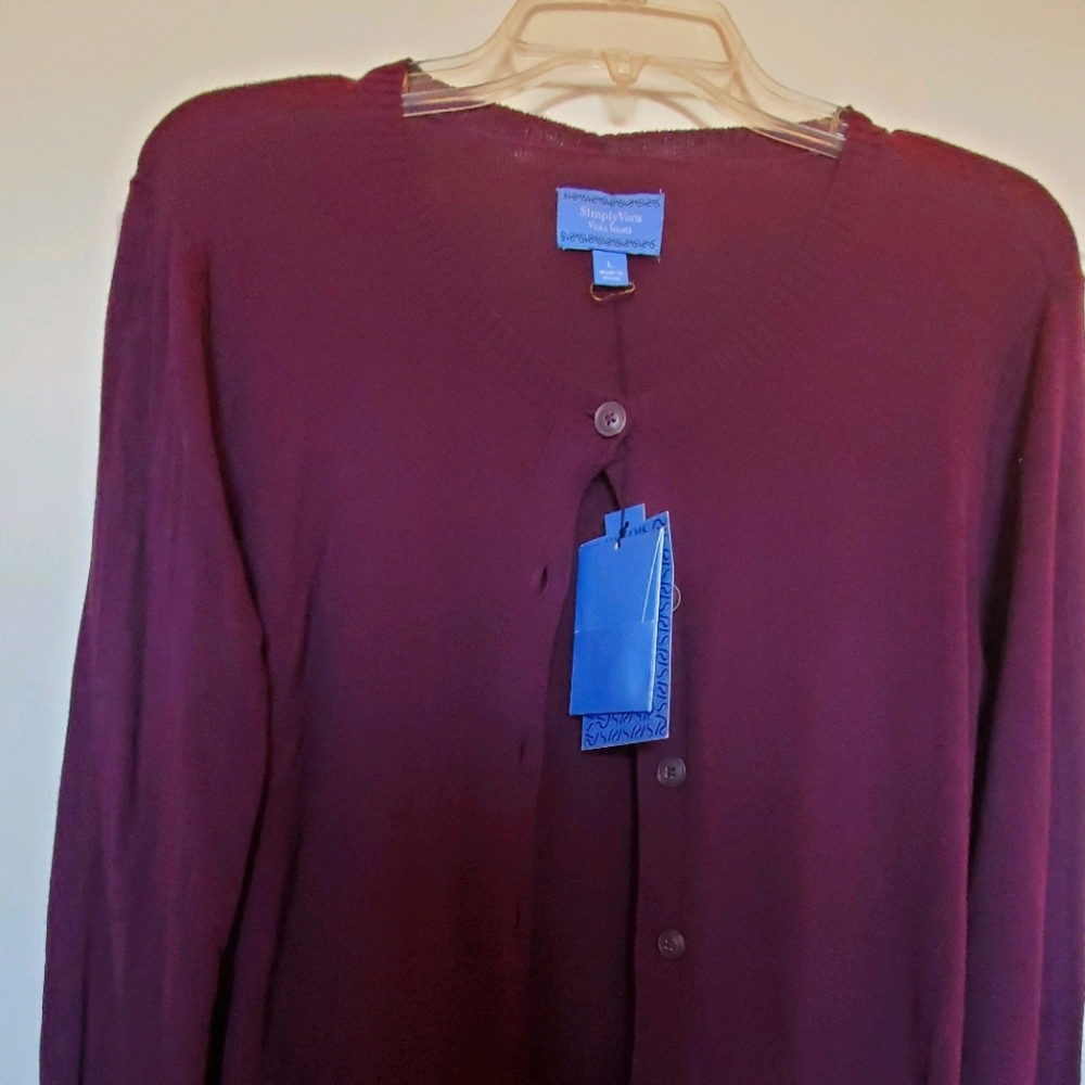 Simply Vera Wang Cardigan